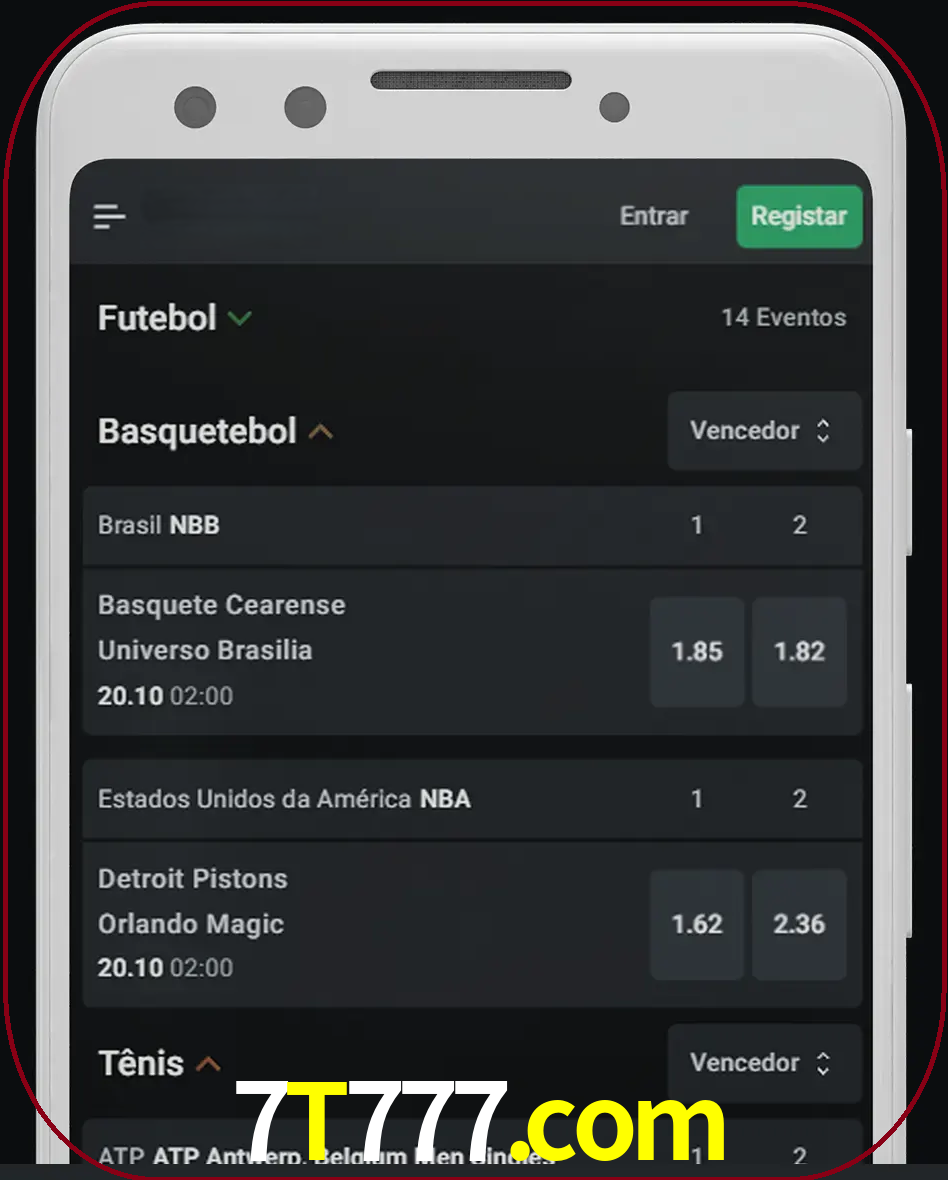 Aposte e assista aos esportes em formato ao vivo.