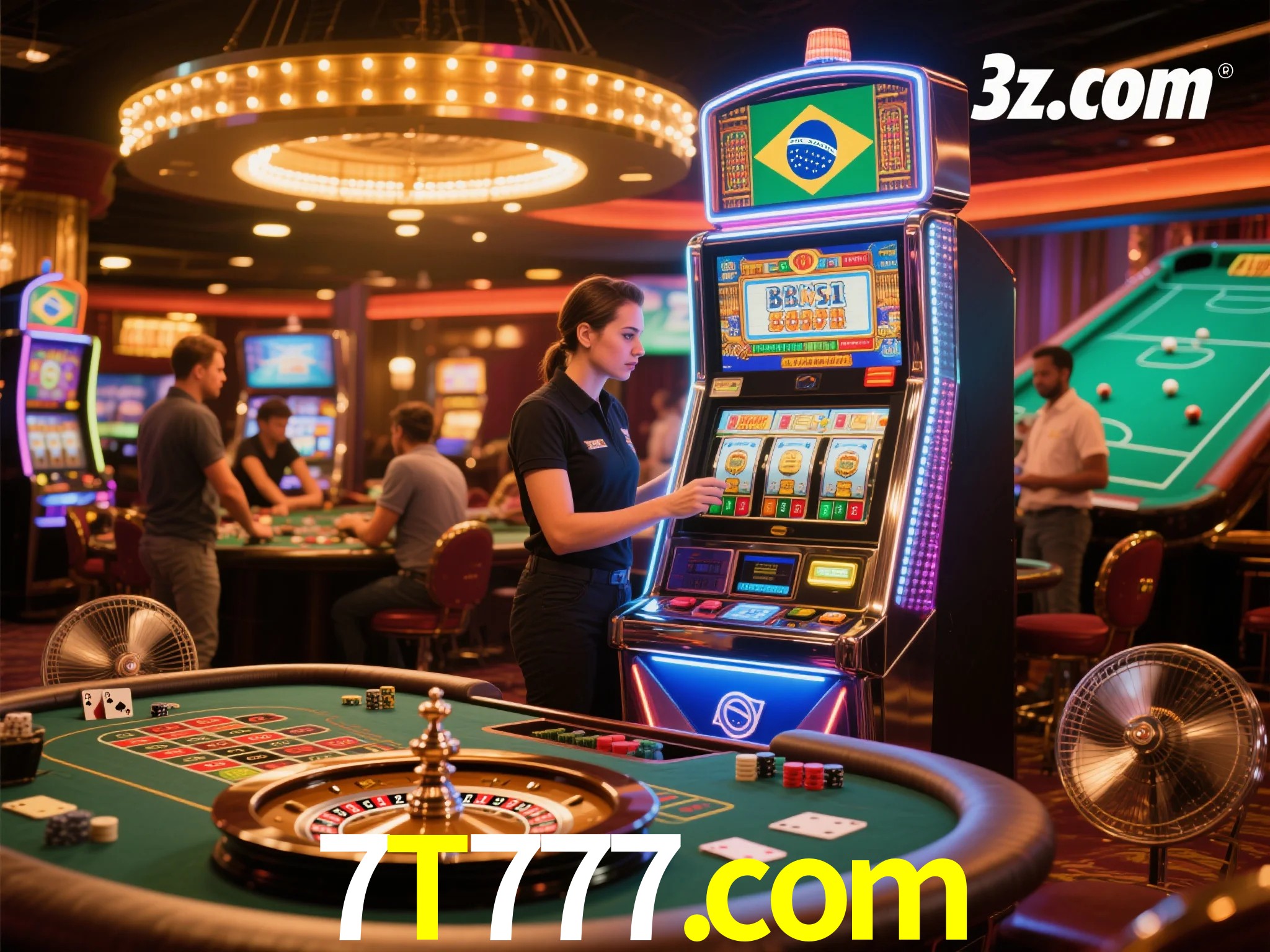 Depositar dinheiro para jogar jogos de cassino.