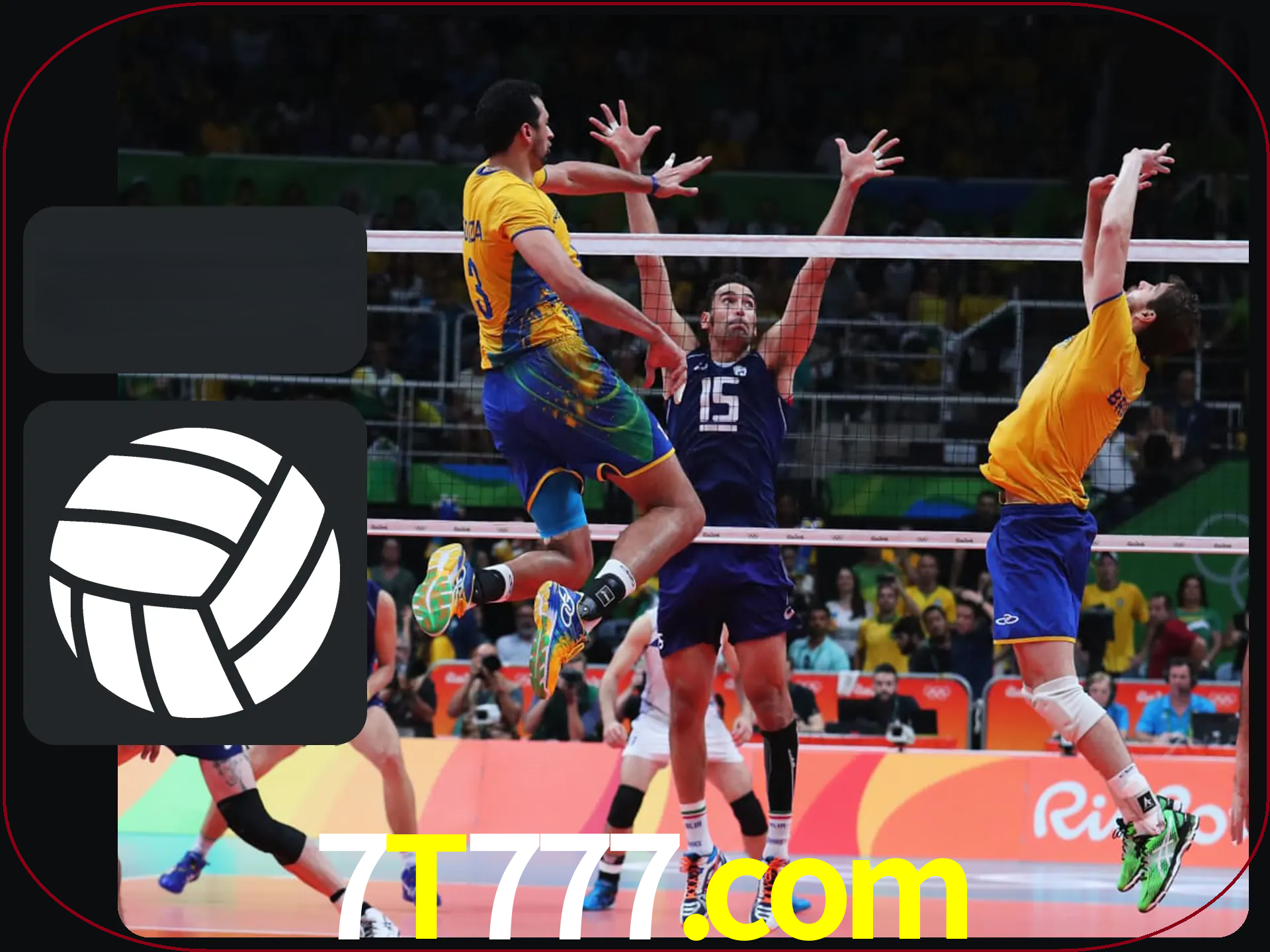Fazer enormes ganhos apostando nas equipes de vôlei.